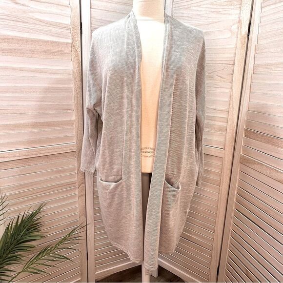 Donni Longline Thermal Open Front Cardigan OS - Picture 1 of 9